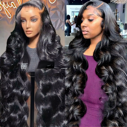 13x4 100% Body Wave Human Hair Lace Wig