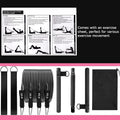 Multifunctional Pilates Resistance Bar with Elastic Bands