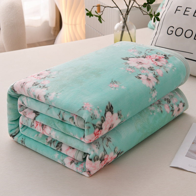 Coral fleece blanket