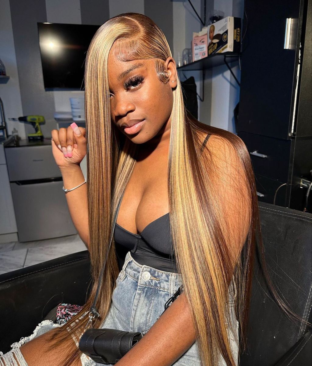 Piano Human Hair Lace Wig