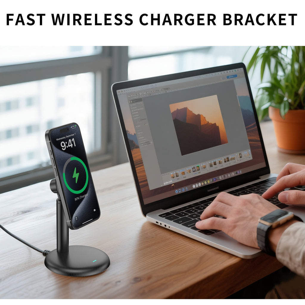 Magnetic Wireless Phone Charger Stand