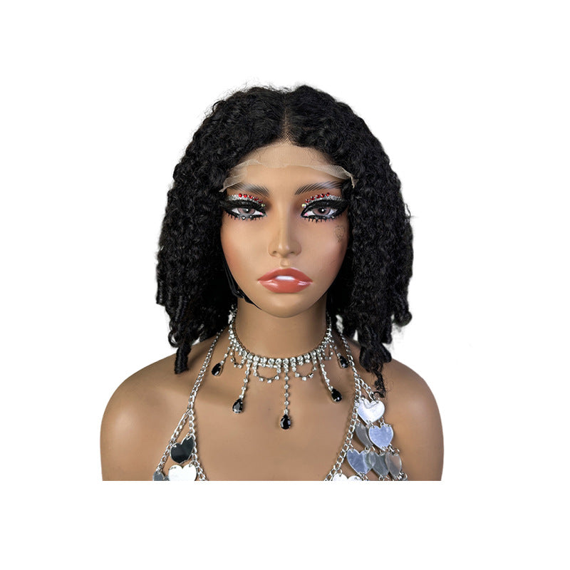 100% Burmese Hair Curly 5x5 Full Lace Frontal Wig