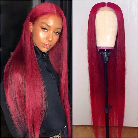 Long Straight Lace Front Wig