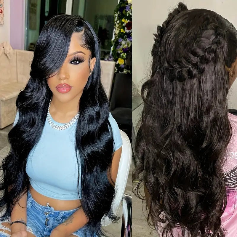 Front Lace Synthetic Long Wavy Hair Wig