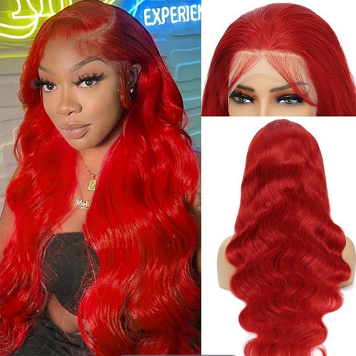 13x4 Body wave Synthetic Lace wig