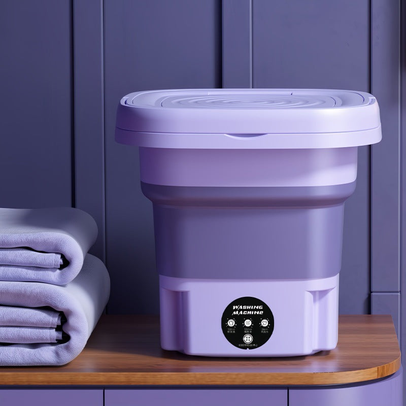 Mini Foldable Portable Washing Machine for Socks and Undergarments
