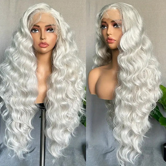 Long Curly Synthetic Hair Wig with Adjustable Bangs