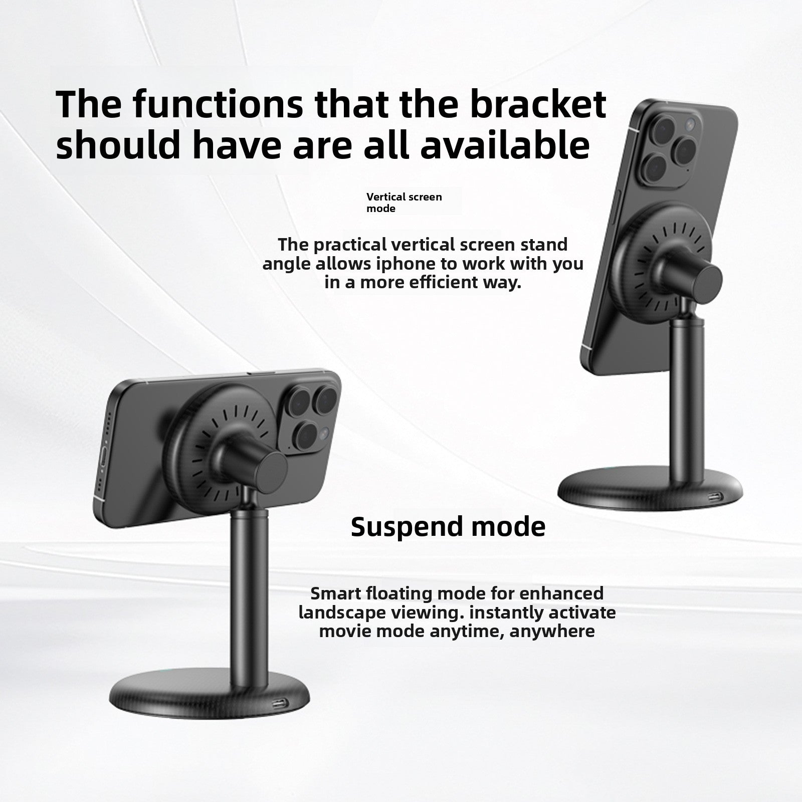 Magnetic Wireless Phone Charger Stand