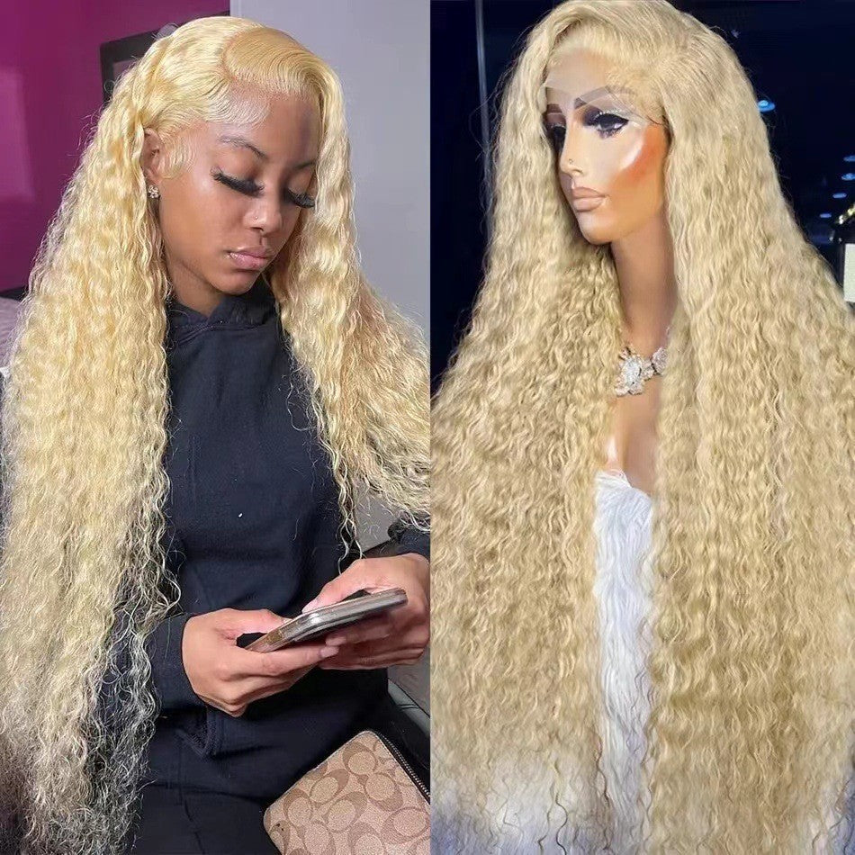 Fashion Lace Front Wig Long Curly Hair