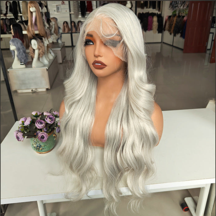 6x13 Lace Front Body Wave Long Curly Wig