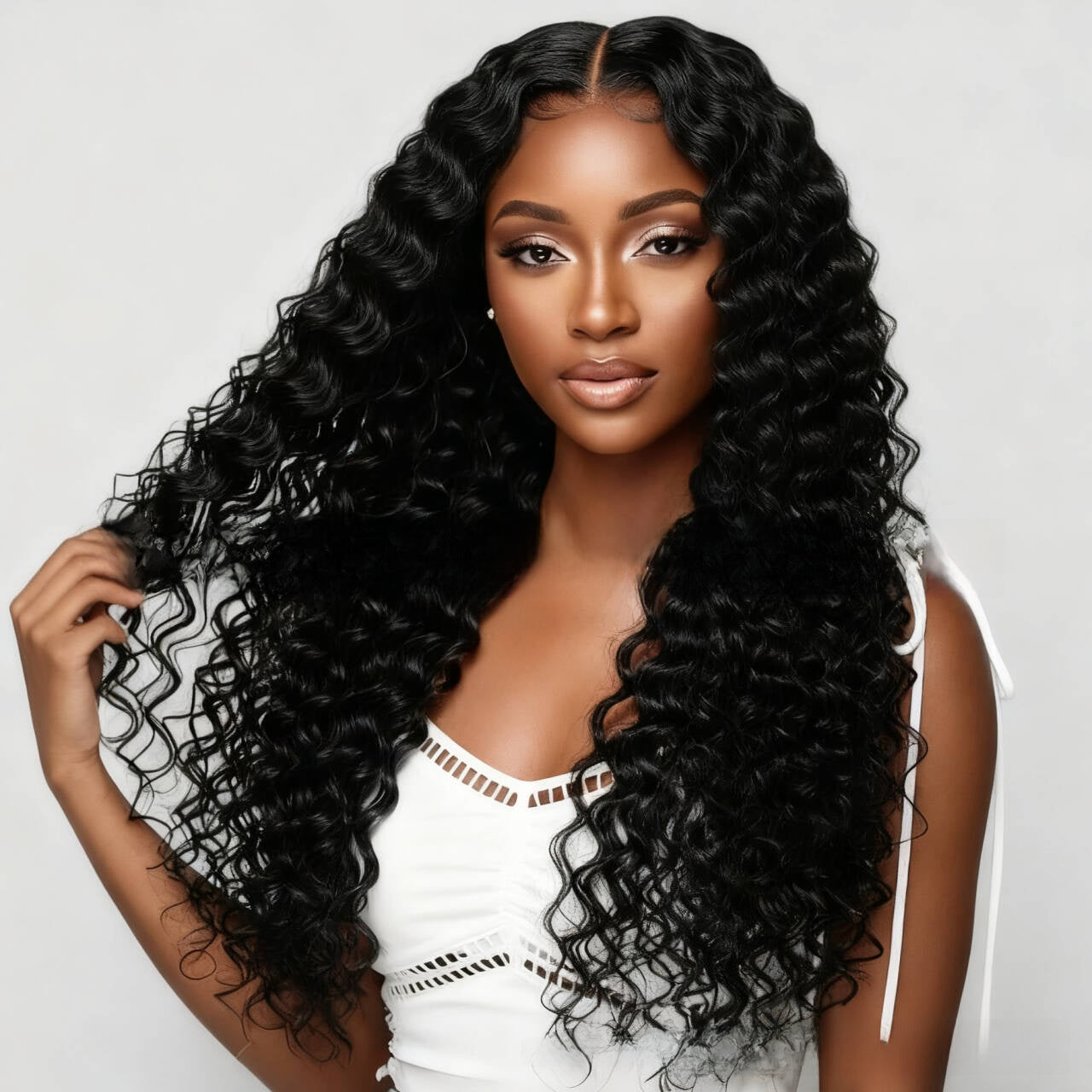 Long Curly Lace Front Wig