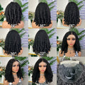 100% Burmese Hair Curly 5x5 Full Lace Frontal Wig