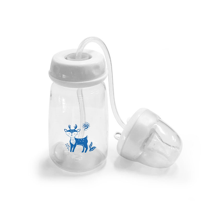 Creative Hand-free Feeding Baby Bottle