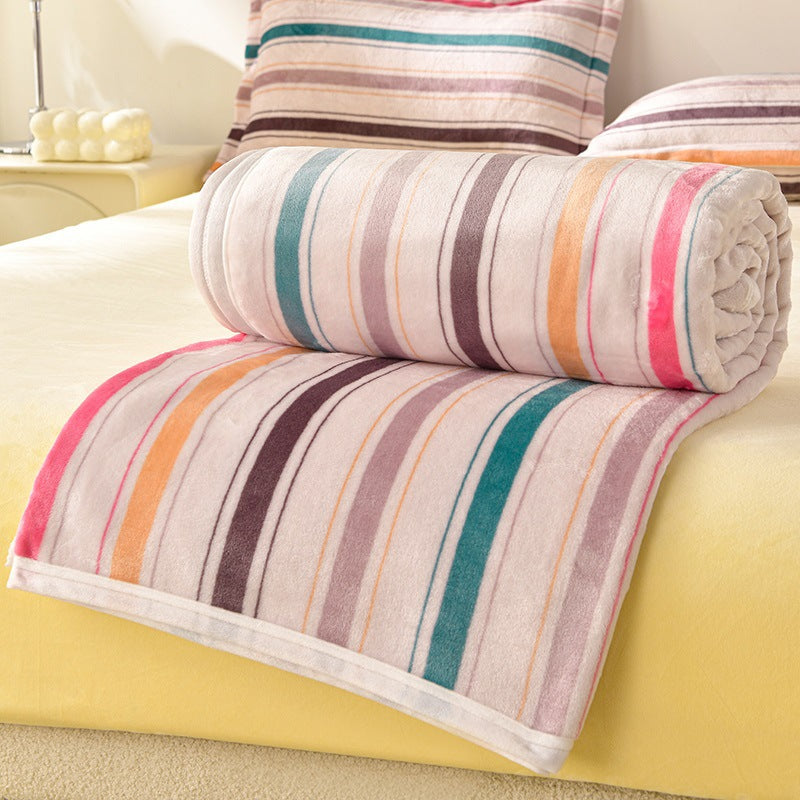 Coral fleece blanket