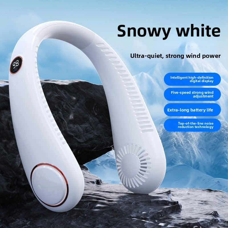 Portable Neck Fan with Adjustable Speeds