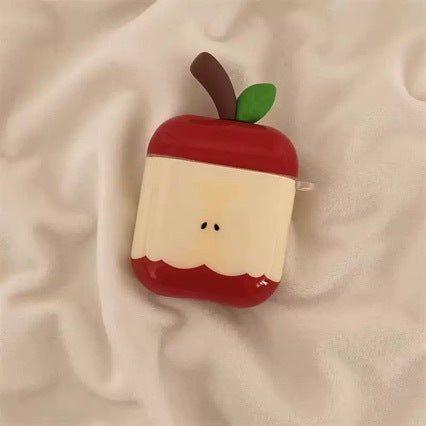 Cute Apple Design Silicone AirPods Case