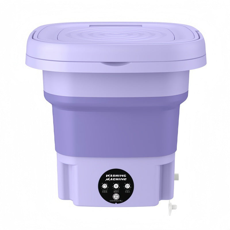 Mini Foldable Portable Washing Machine for Socks and Undergarments
