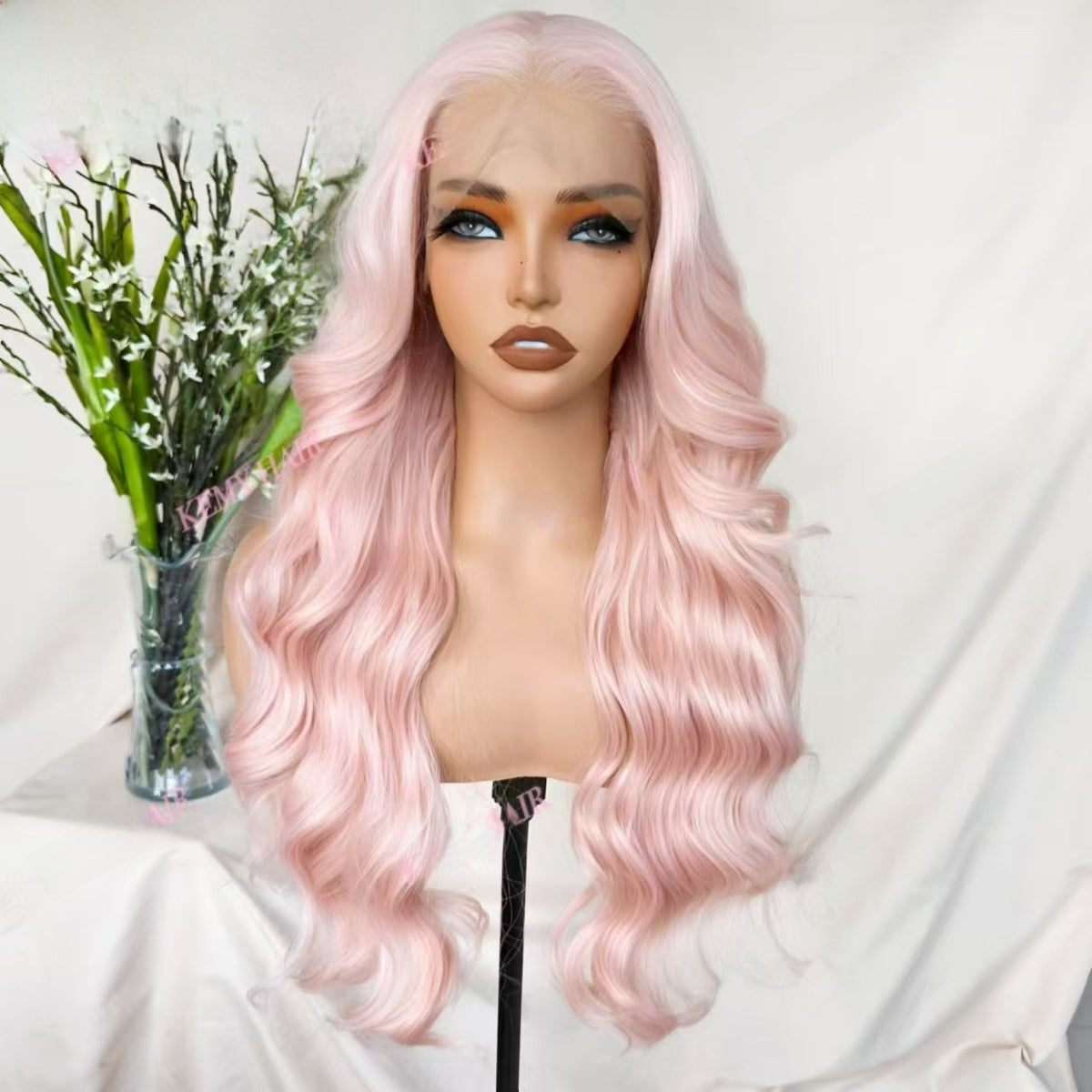 6x13 Lace Front Body Wave Long Curly Wig