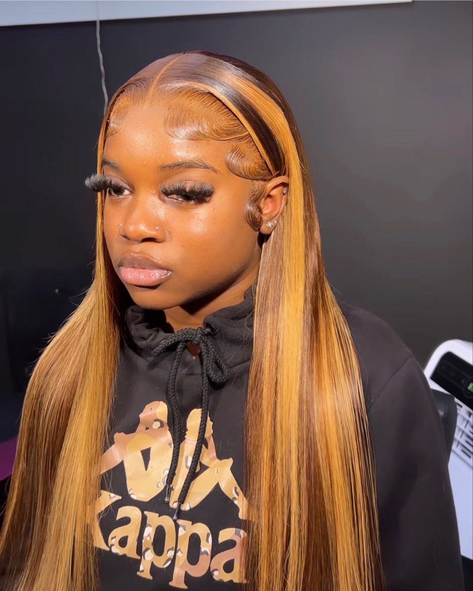 Piano Human Hair Lace Wig