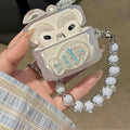 Ice Blue Fish Pattern AirPods Protective Case