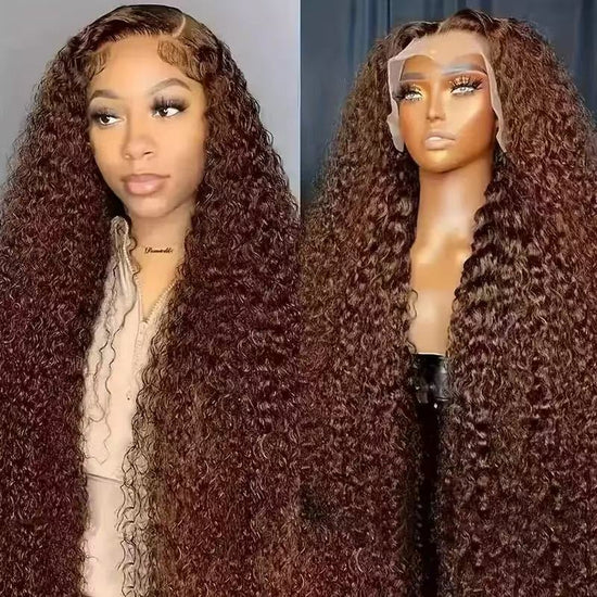 Lace Front Synthetic Wig with Curly Hair