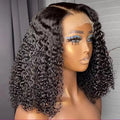 Short Curly Synthetic Lace Front Wig