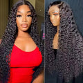Long Curly Synthetic Wigs Lace Front