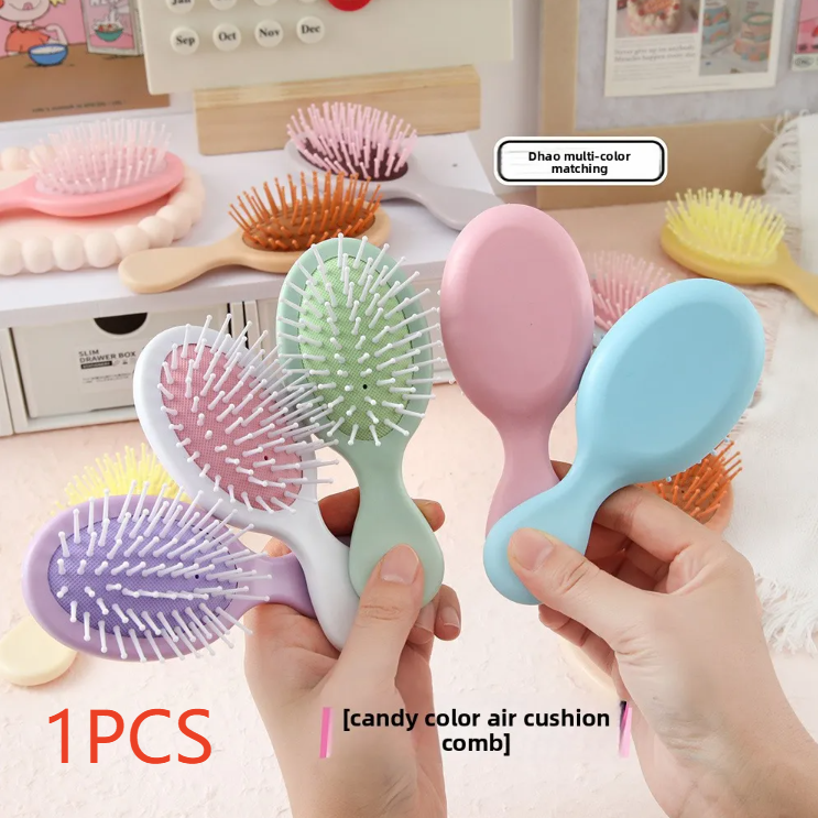 Macaron Air Cushion Comb Portable Hair Comb