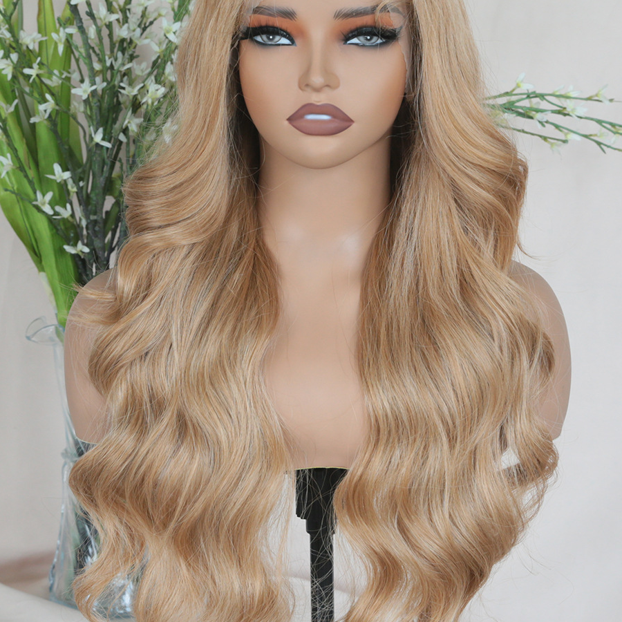 6x13 Lace Front Body Wave Long Curly Wig