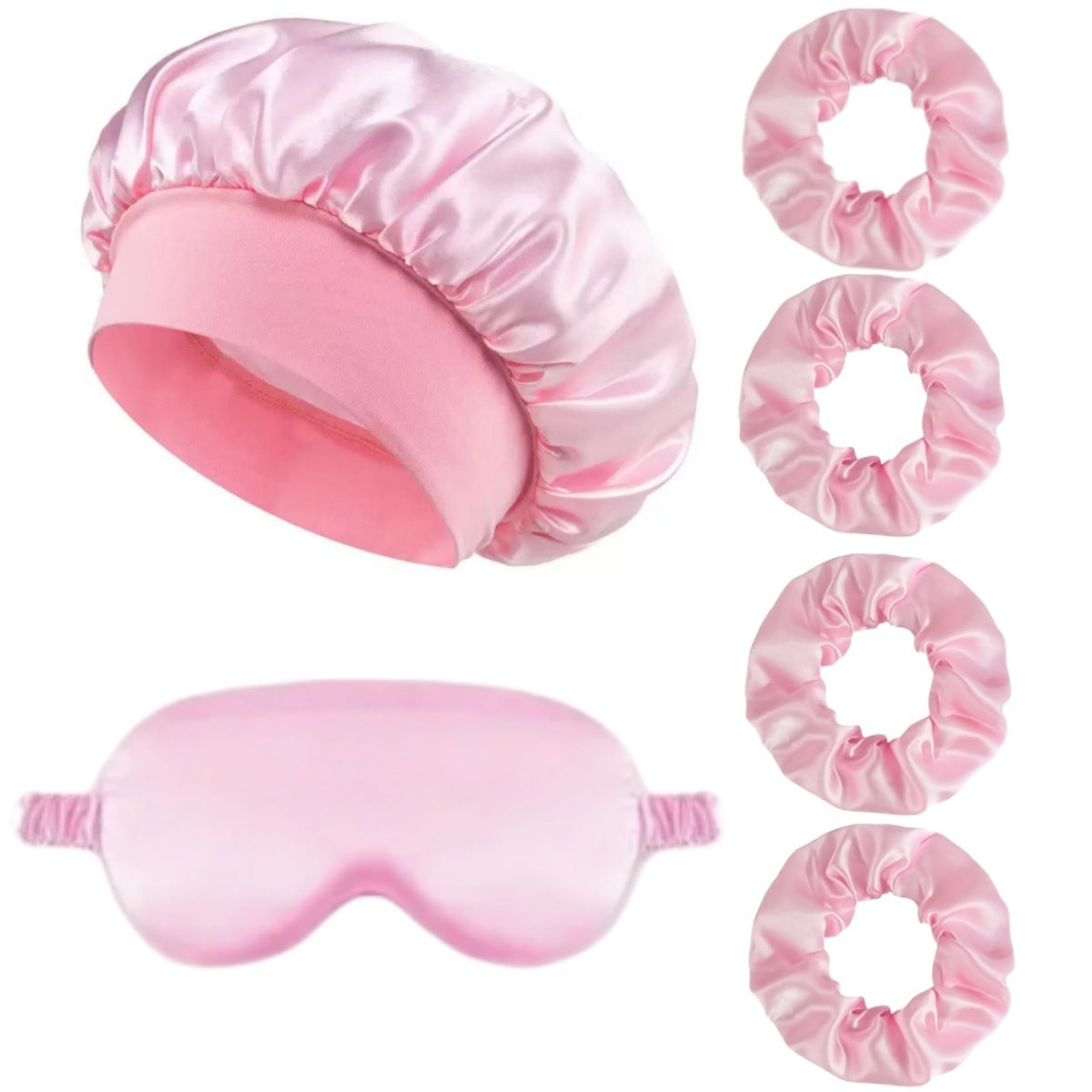 Heatless Hair Curling Set with Sleep Cap