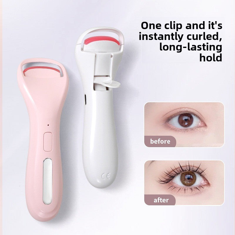Rechargeable Electric Eyelash Curler Heated Eyelash Curling Tool