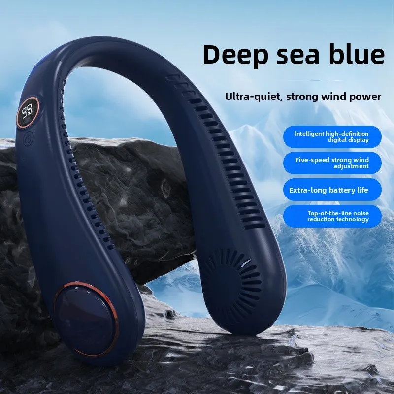 Portable Neck Fan with Adjustable Speeds