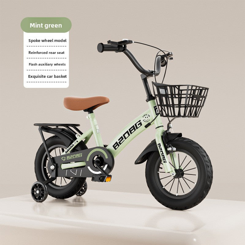 Kids Lightweight Bicycle with Safety Wheels