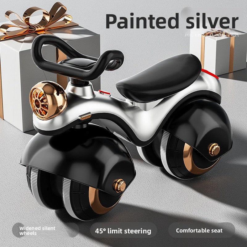 Kids Balance Bike with Lights and Music